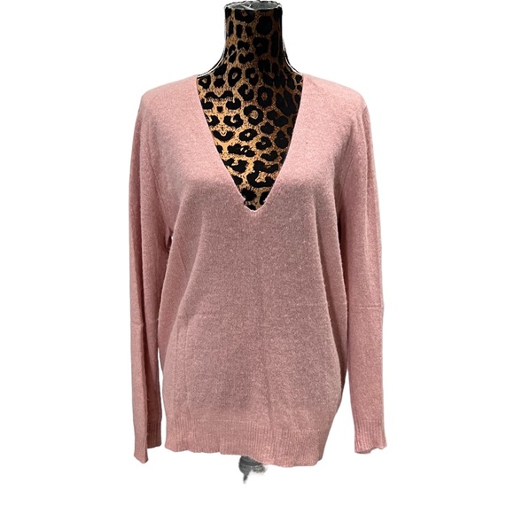 Theory Adrianna RL Feather Cashmere Sweater Size L F1118701 - Picture 1 of 9